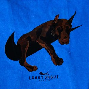 LongTongue – Designer Dog T-shirt – Just nap it – Funny