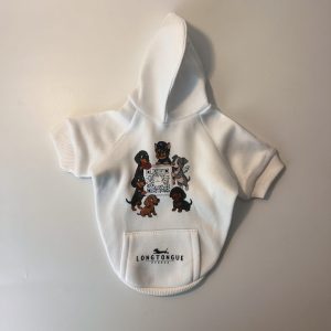 TLongTongue – Designer Dog Hoodies – Dream Team – Funny