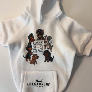 TLongTongue – Designer Dog Hoodies – Dream Team – Funny